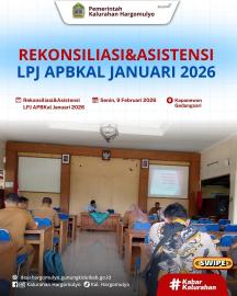 REKONSILIASI DAN ASISTENSI LPJ APBKAL BULAN JANUARI 2026